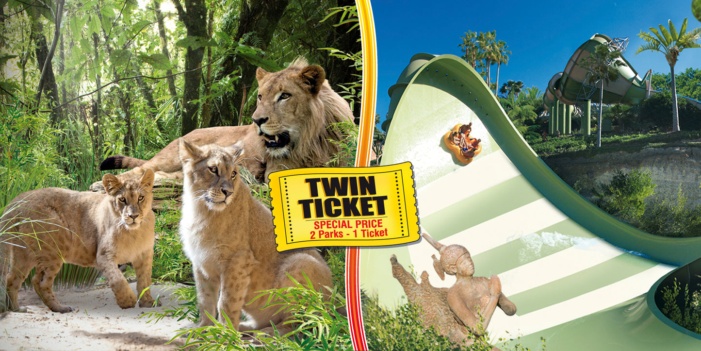 Twin Ticket - Siam Park & Loro Parque
